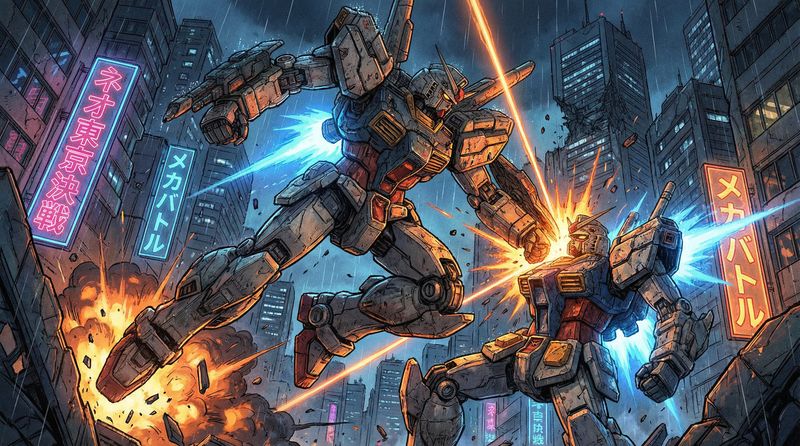 探花精选动漫-机甲决战